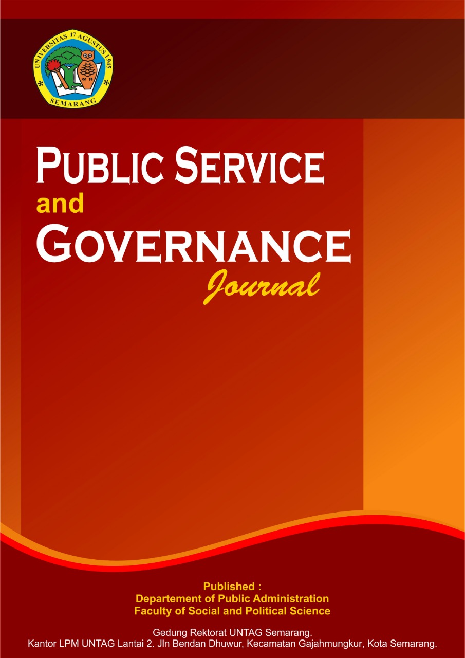 Public Service And Governance Journal